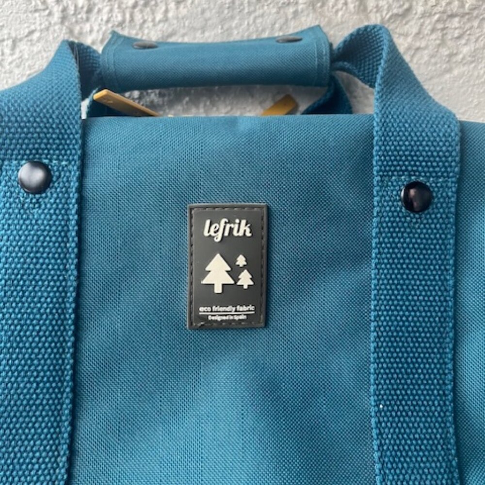 Lefrik Teal Daily Backpack – Eco-Friendly - Unisex - EUC - Picture 9 of 16